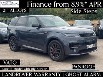 Land Rover Range Rover Sport SUV 3.0 P460e 38.2kWh Dynamic SE Auto 4WD Euro 6 (s/s) 5dr