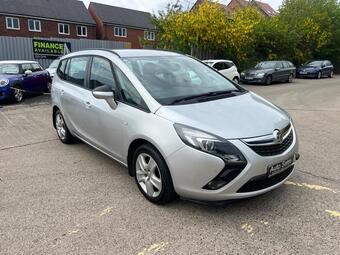 Vauxhall Zafira Tourer MPV 1.4i Turbo Exclusiv Euro 6 5dr