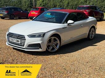 Audi A5 Cabriolet Convertible 2.0 TDI S line S Tronic Euro 6 (s/s) 2dr
