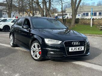 2015 AUDI A3 1.6 TDI S LINE SPORTBACK EURO 6 S S 5DR 31 PHOTOS... photo