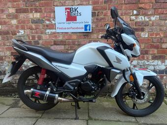 2023 cb125f euro 5 124cc 14 photos  cb125f euro 5 124cc exhaust &amp; only 2k miles £2,395 2023 (23) reg... photo