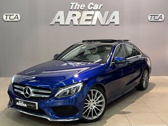 2017 C CLASS 2.0 C200 AMG LINE PREMIUM SALOON 4DR PETROL G TRONIC EURO 6... photo