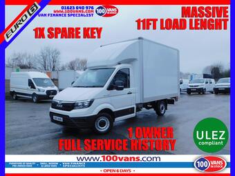 MAN TGE Luton SOLD SOLD SOLD