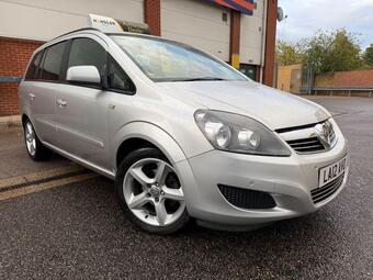 Vauxhall Zafira MPV 1.6 16V Exclusiv Euro 5 5dr