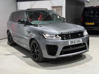 Land Rover Range Rover Sport SUV 5.0 P575 V8 SVR Auto 4WD Euro 6 (s/s) 5dr