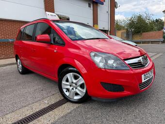 Vauxhall Zafira MPV 1.6 16V Exclusiv Euro 5 5dr