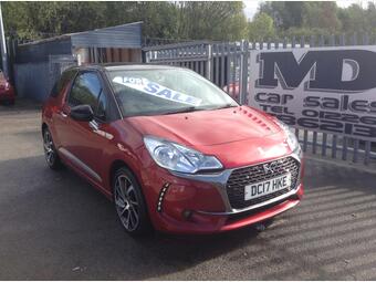DS AUTOMOBILES DS 3 Hatchback 1.2 PureTech Connected Chic Euro 6 3dr