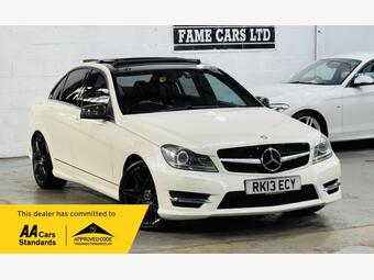 Mercedes-Benz C Class Saloon 1.8 C250 BlueEfficiency AMG Sport Plus G-Tronic+ Euro 5 (s/s) 4dr