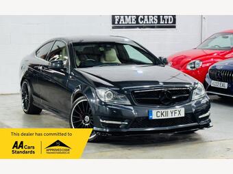 Mercedes-Benz C Class Coupe 2.1 C220 CDI BlueEfficiency AMG Sport G-Tronic+ Euro 5 (s/s) 2dr