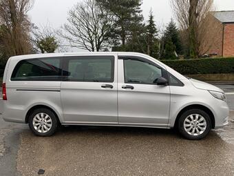 2015 MERCEDES VITO 2.1 116 CDI BLUETEC SELECT TOURER DOUBLE CAB 5DR DIESEL MANUAL RWD... photo