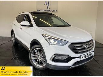 Hyundai Santa Fe SUV 2.2 CRDi Blue Drive Premium SE Auto 4WD Euro 6 (s/s) 5dr (7 Seat)