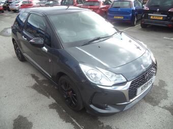 2016 DS3 PERFORANCE LINE, 1.2 PETROL FINISHED IN METALLIC GREY WITH CONTRASTING INTERIOR, HAVING... photo