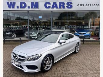 Mercedes-Benz C Class Coupe 2.1 C250d AMG Line (Premium Plus) G-Tronic+ Euro 6 (s/s) 2dr