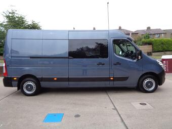 Vauxhall Movano Combi Van 2.3 CDTi 3500 BiTurbo Crew Van FWD L3 H2 Euro 6 (s/s) 6dr (7 Seat)