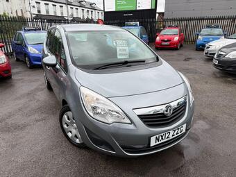 Vauxhall Meriva MPV 1.4 16V Exclusiv Euro 5 5dr