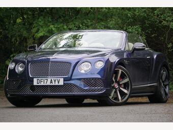 Bentley Continental Convertible 4.0 V8 GTC S Auto 4WD Euro 6 2dr