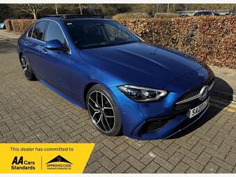 2022 MERCEDES C CLASS 2.0 C300H MHEV AMG LINE PREMIUM PLUS G TRONIC EURO 6 S... photo
