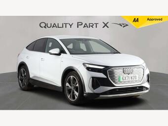 Audi Q4 e-tron SUV 50 S line Sportback Auto quattro 5dr 82kWh