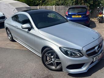 Mercedes-Benz C Class Coupe 2.1 C250d AMG Line (Premium) G-Tronic+ Euro 6 (s/s) 2dr