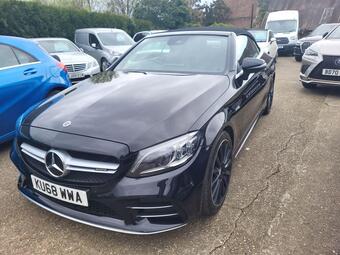 Mercedes-Benz C Class Convertible 3.0 C43 V6 AMG (Premium Plus) Cabriolet G-Tronic+ 4MATIC Euro 6 (s/s) 2dr