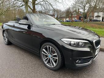BMW 2 Series Convertible 2.0 218d Sport Euro 6 (s/s) 2dr