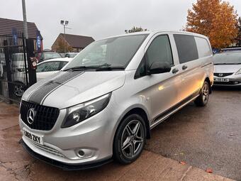 Mercedes-Benz Vito Combi Van 2.1 114 CDI Progressive Crew Van G-Tronic+ RWD L2 Euro 6 (s/s) 5dr (LWB)