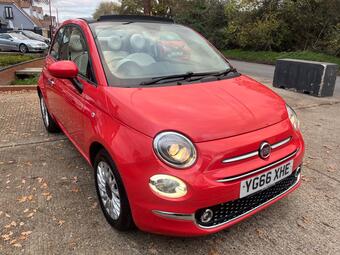 Fiat 500C Convertible 1.2 ECO Lounge Euro 6 (s/s) 2dr