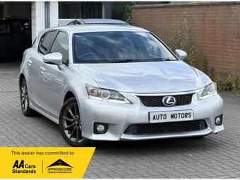 Lexus CT Hatchback 1.8 200h F Sport CVT Euro 5 (s/s) 5dr