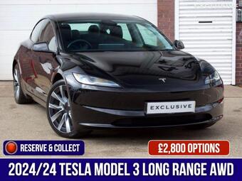 Tesla Model 3 Saloon (Dual Motor) Long Range Auto 4WDE 4dr