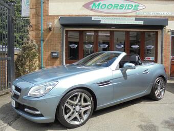 Mercedes-Benz SLK Convertible 1.8 SLK250 BlueEfficiency G-Tronic+ Euro 5 (s/s) 2dr