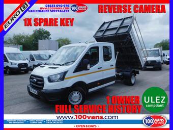 Ford Transit Tipper 2.0 350 EcoBlue Leader RWD L3 Euro 6 (s/s) 4dr (1-Way, 1-Stop)