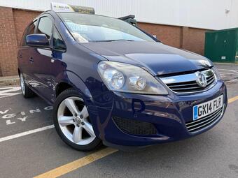 Vauxhall Zafira MPV 1.8 16V Exclusiv Euro 5 5dr