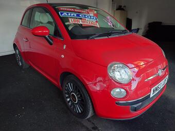 Fiat 500 Hatchback 1.2 Lounge Euro 6 (s/s) 3dr