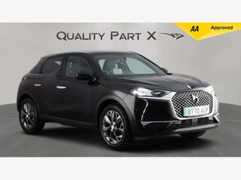 DS AUTOMOBILES DS 3 CROSSBACK SUV E-TENSE 50kWh Ultra Prestige Crossback Auto 5dr