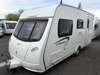 Lunar Cosmos Tourer 464 lightweight double dinette just serviced caravan starter pack