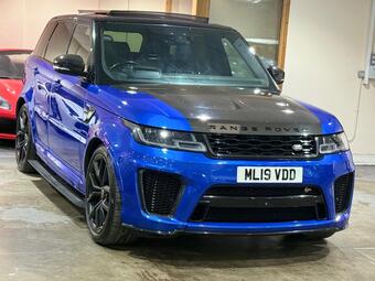 Land Rover Range Rover Sport SUV 5.0 P575 V8 SVR Auto 4WD Euro 6 (s/s) 5dr