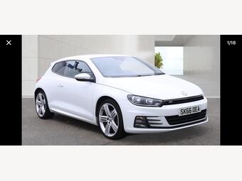Volkswagen Scirocco Hatchback 2.0 TDI BlueMotion Tech R-Line DSG Euro 6 (s/s) 3dr