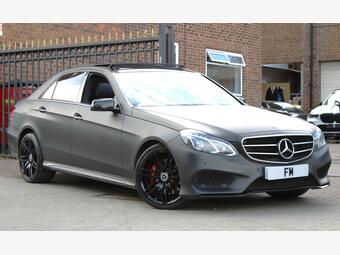 Mercedes-Benz E Class Saloon 3.0 E350 V6 BlueTEC AMG Night Edition (Premium) G-Tronic+ Euro 6 (s/s) 4dr