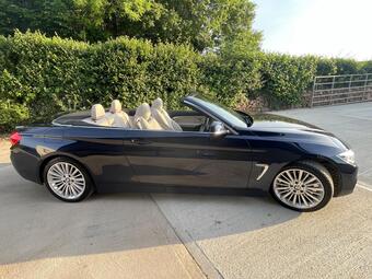 BMW 4 Series Convertible 2.0 420d Luxury Auto Euro 6 (s/s) 2dr