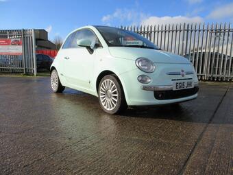 Fiat 500 Hatchback 1.2 Lounge Euro 6 (s/s) 3dr