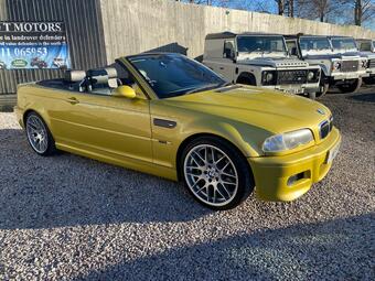 BMW M3 Convertible 3.2i Sequential 2dr