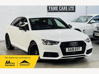 Audi A4 Saloon 1.4 TFSI Black Edition S Tronic Euro 6 (s/s) 4dr