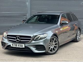 2018 MERCEDES E CLASS 2.0 E220D AMG LINE G TRONIC EURO 6 S S 5DR 56... photo