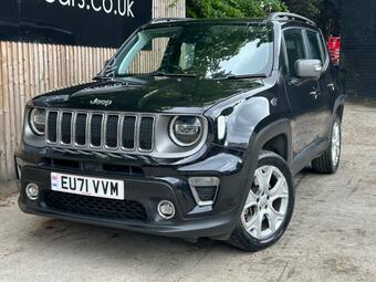 Jeep Renegade SUV 1.3 GSE T4 11.4kWh Limited Auto 4xe Euro 6 (s/s) 5dr