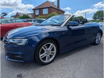 Audi A5 Cabriolet Convertible 2.0 TDI S line Euro 5 (s/s) 2dr