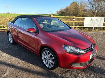 2012 GOLF 1.6 TDI BLUEMOTION TECH SE CABRIOLET EURO 5 S S 2DR 16... photo