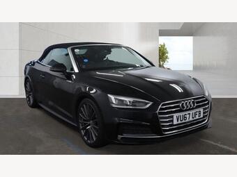 Audi A5 Cabriolet Convertible 2.0 TFSI S line S Tronic Euro 6 (s/s) 2dr