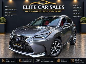 Lexus NX SUV 2.5 300h F Sport E-CVT 4WD Euro 6 (s/s) 5dr
