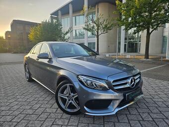 Mercedes-Benz C Class Saloon 2.0 C200 AMG Line G-Tronic+ 4MATIC Euro 6 (s/s) 4dr