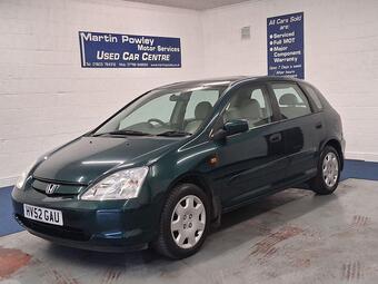 2002 CIVIC 1.6 I VTEC SE 5DR 41 PHOTOS HONDA CIVIC 1.6 I VTEC... photo